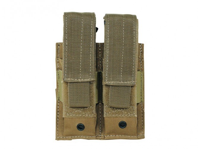 Pistol Mag Pouch Double Coyote TAN