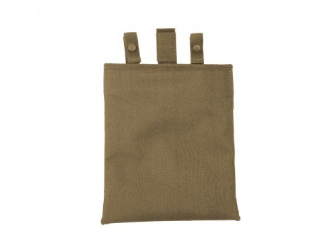 12 In Roll-Up Dump Pouch Coyote TAN