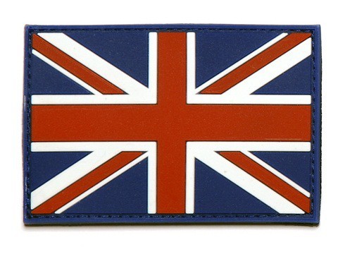 Bandiera UK Colori Gommata PVC