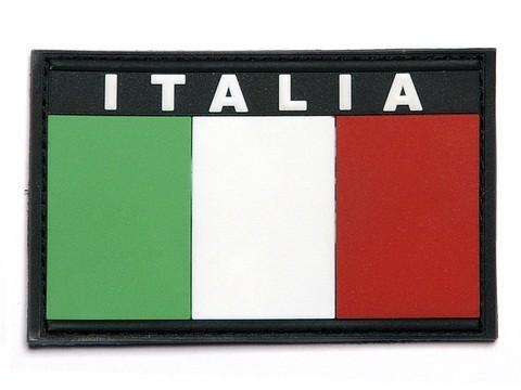 Bandiera ITA Colori Gommata PVC