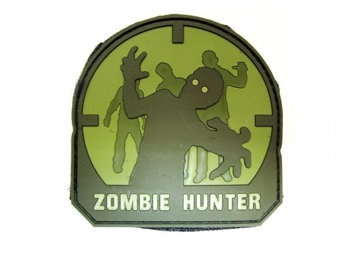 Patch in PVC Zombie Hunter Verde