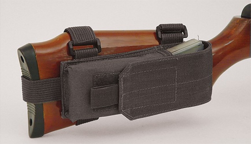 Buttstock Mag Pouch Nero