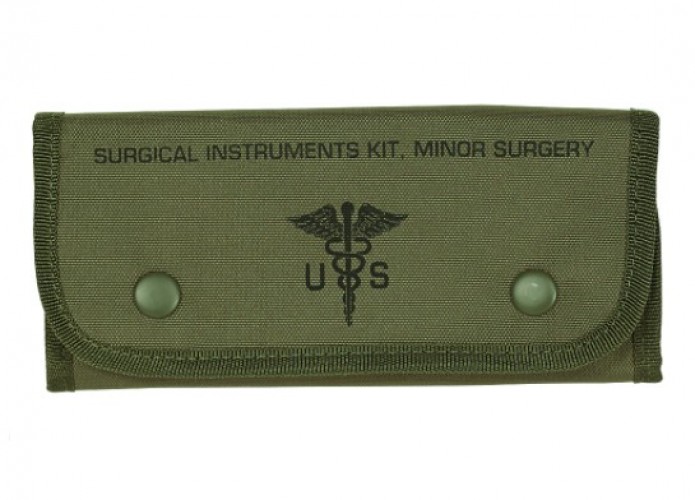 Empty Surgical Kit Pouch Olive Drab
