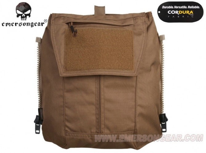 Pouch Zip-ON Panel Coyote Brown