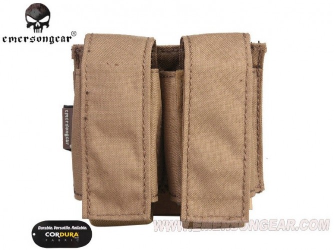 LBT Style 40mm Double Pouch Coyote Brown