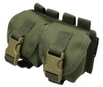 Frag Grenade Double Pouch (OD Green) (E007-G CLASSIC ARMY)