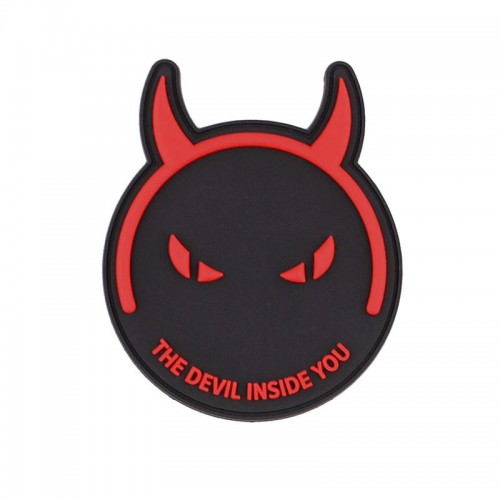 Patch 3D PVC The Devil Inside You Nera/Rossa (101 INC)