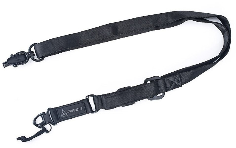 MS2 Multi Mission Rifle Sling With Patch Black (NH07005 nHelmet)