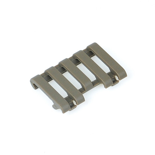 Rail Cover with Wire Loom 5-slot TAN (MP02007 MP)