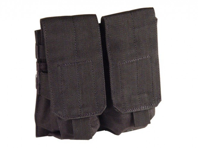 M4 Double Mag Pouch Nero