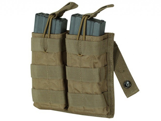 M4/M16 Open Top Mag Pouch Doppio Coyote TAN