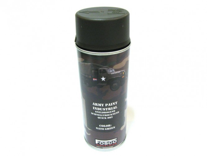 Spray 400ml NATO Green