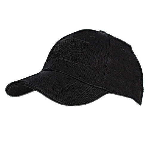 Cappello Contractor con Velcro Nero