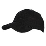 Cappello Contractor con Velcro Nero