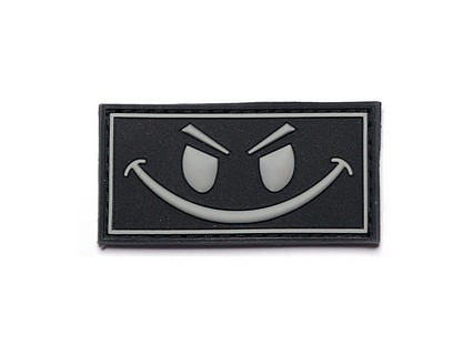 Patch PVC Smile Nero