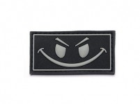Patch PVC Smile Nero