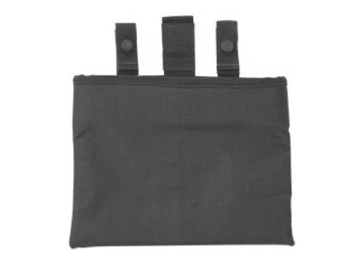 8 In Roll-Up Dump Pouch Nero