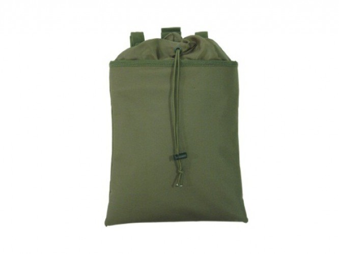 12 In Roll-Up Dump Pouch Verde Oliva