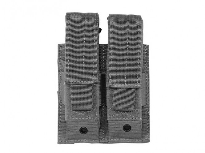 Pistol Mag Pouch Double Nero