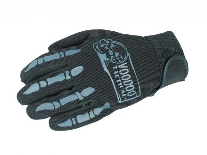 Voodoo Bones Gloves Nero/Grigio