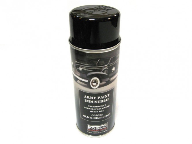 Spray 400ml Black High Gloss