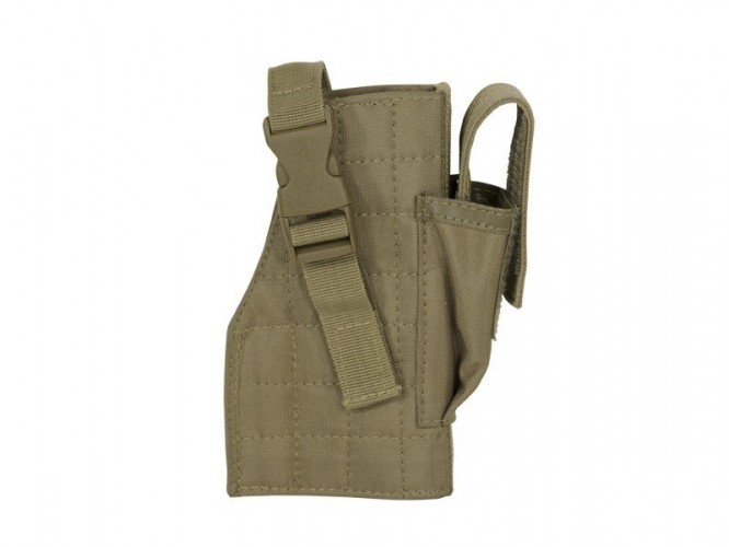 Tactical MOLLE Holster Coyote TAN Destra