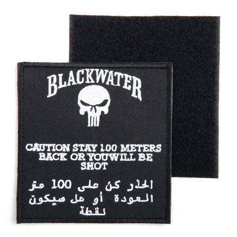 Patch BalckWater 100mt con Velcro