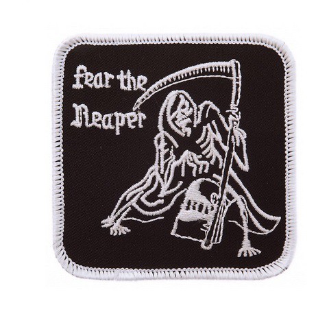 Patch Fear The Reaper con Velcro