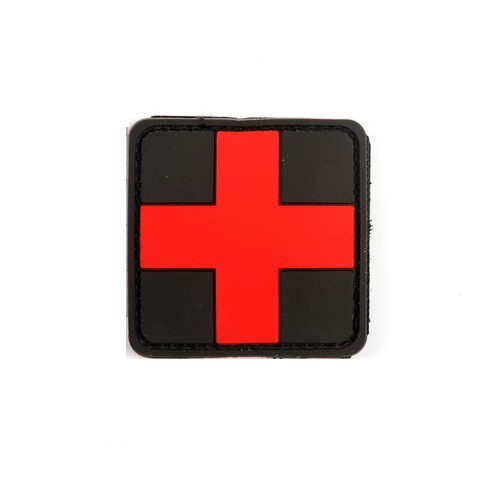 Patch 3D in PVC Croce Medico