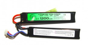 LiPo 7.4 x 1200 25 C Crane