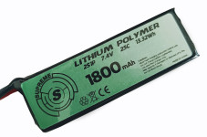 LiPo 7.4 x 1800 25 C Tavoletta (S2S18C25 SUPREME)