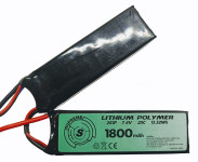 LiPo 7.4V x 1800mAh - 25C - Doppia M4 - TAMIYA (A18MT SUPREME)