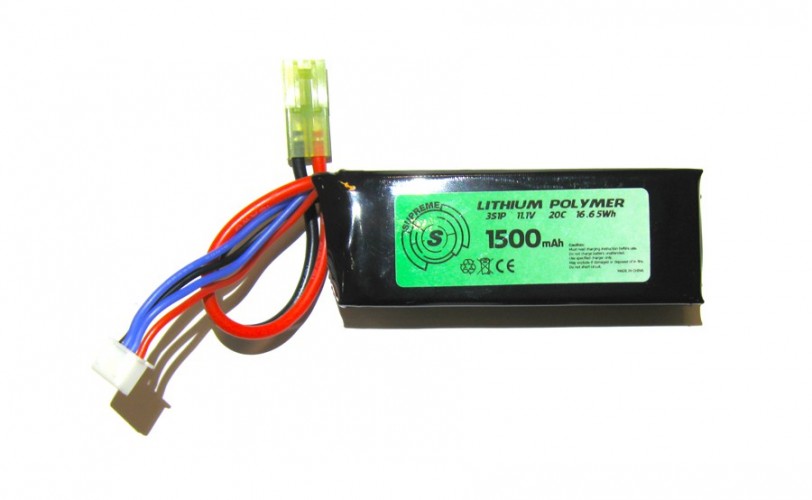 LiPo 11.1 x 1500 20 C Tavoletta