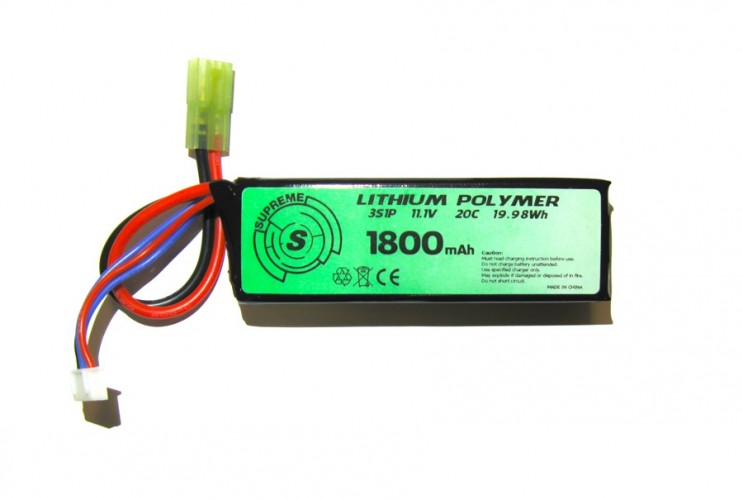 LiPo 11.1 x 1800 20 C Tavoletta