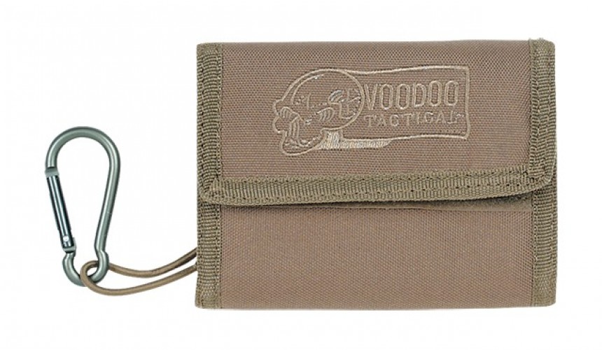 Voodoo Tri-Fold Wallet Coyote TAN