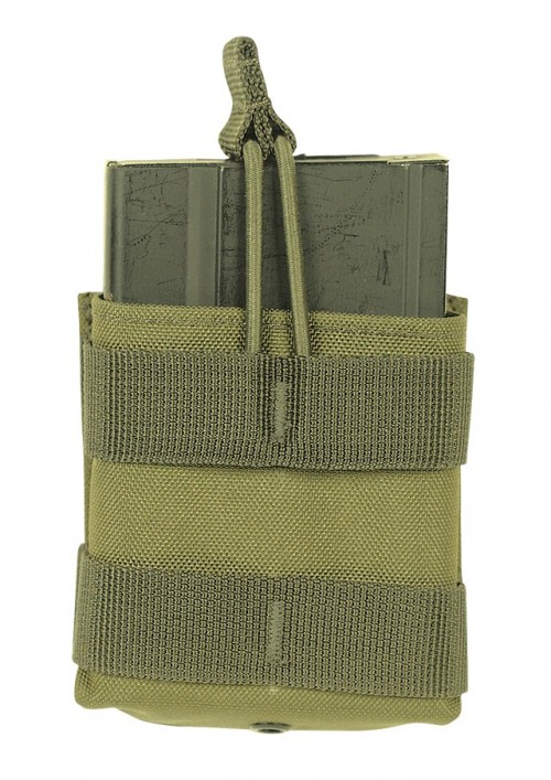 M14 Single Open Top Mag Pouch Coyote TAN