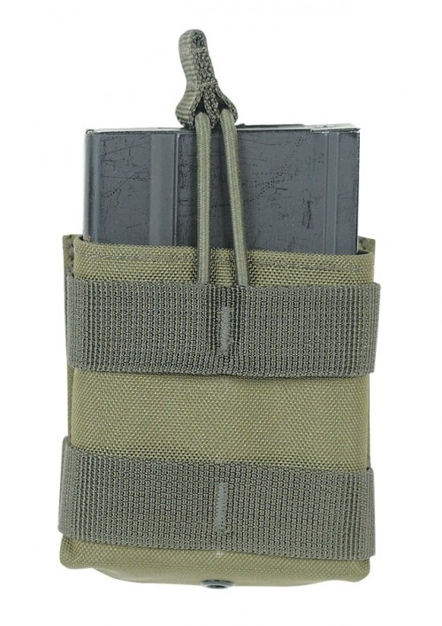 M14 Single Open Top Mag Pouch Olive Drab