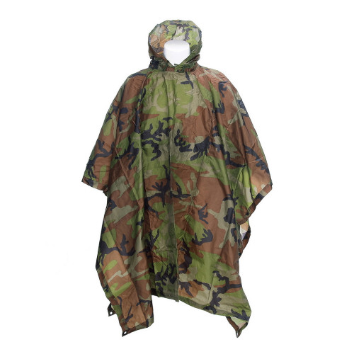 Poncho RipStop Woodland