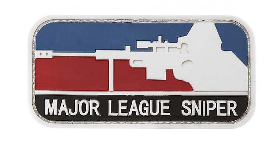 Patch in PVC - 4.5x9cm - Major League Sniper Color (444110-3570 101 INC)