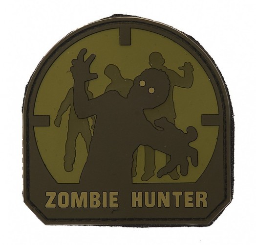 Patch in PVC Zombie Hunter Arid Brown