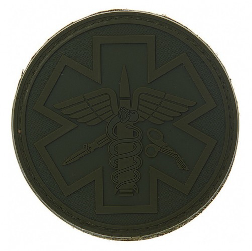 Patch 3D PVC Paramedic Verde