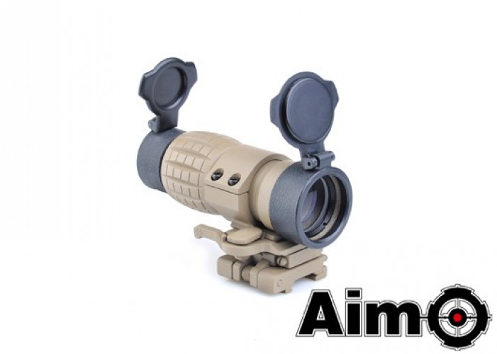 ET Style 4x FXD Magnifier TAN