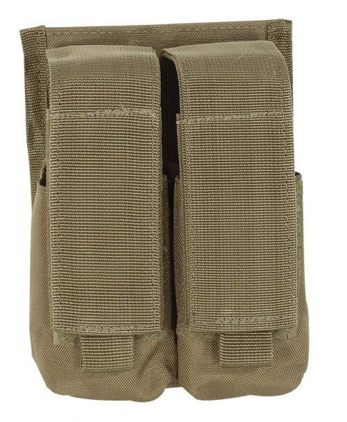 Double M18 Smoke Grenade Pouch Coyote TAN