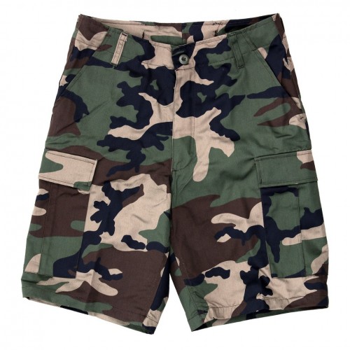 BDU Short Pants Woodland tg.S