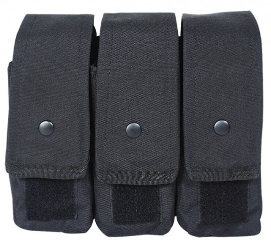 M4/AK47 Triple Mag Pouch Nero