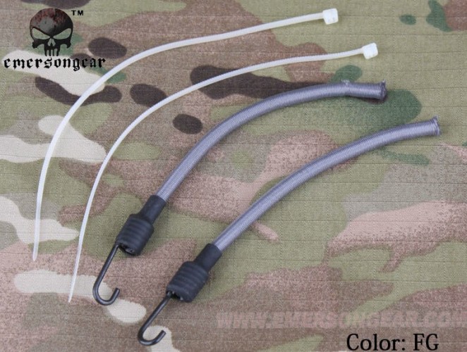 Coppia Elastici Standard per Elmetto FAST Foliage Green