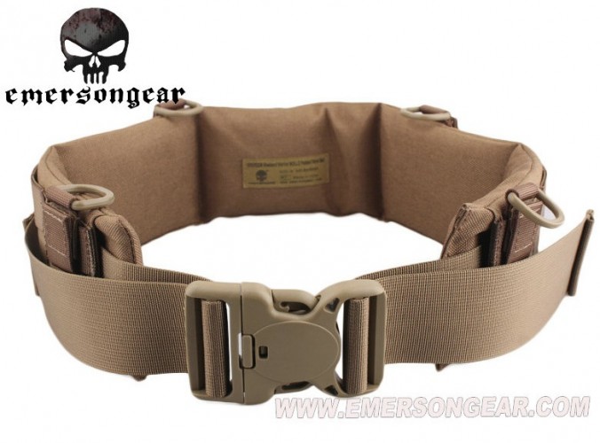 Padded Patrol Belt Coyote Brown tg.L