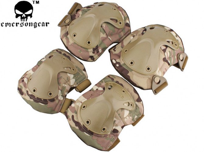 Set Ginocchiere e Gomitiere Multicam