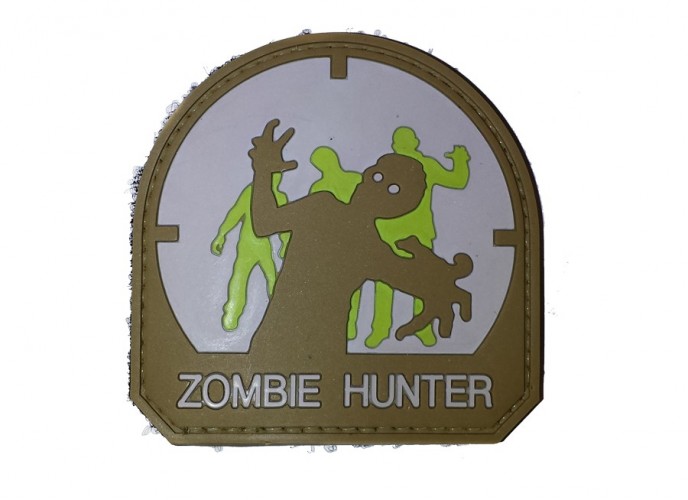 Patch PVC Zombie Hunter mod.1 TAN