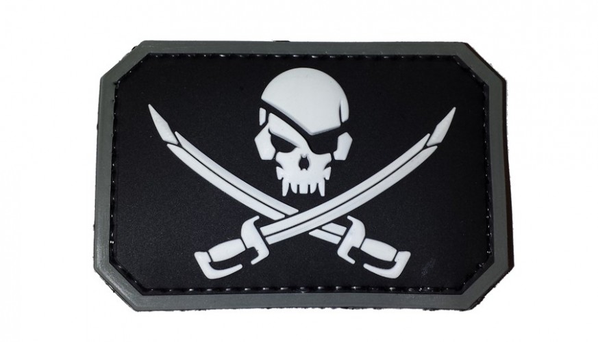 Patch PVC Jolly Roger Nera